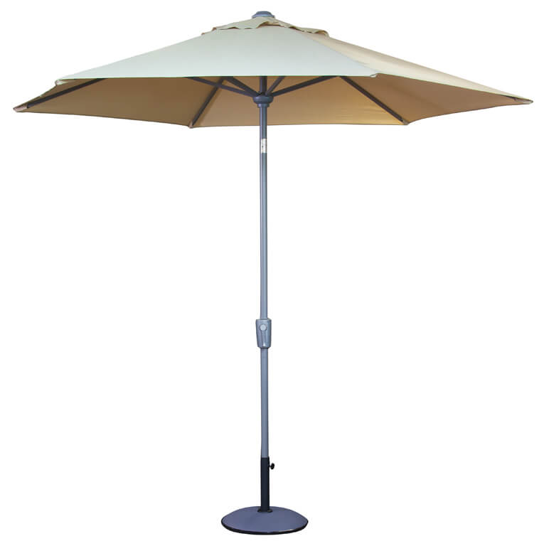 Aluminium Umbrella 2.7m Blue