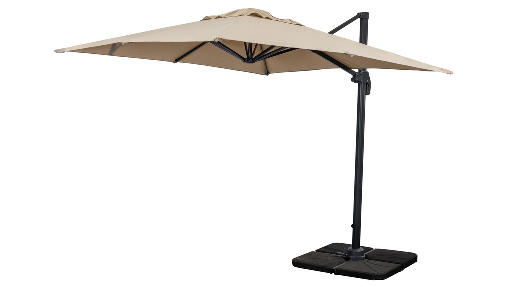 Cantilever Umbrella 2.5m  Taupe OLEFIN 