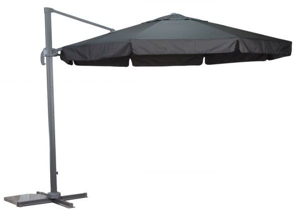 Cantlilever Umbrella 3.5m Charcoal POLYESTER 